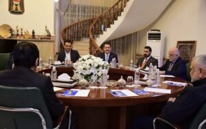 الإطار التنسيقي للقوى الشيعية في االعراق يعقد اجتماعه الدوري في مكتب رئيس ائتلاف النصر حيدر العبادي