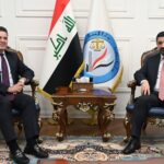 وزير العدل العراقي خالد شواني يستقبل مسؤول مكتب منسق التوصيات الدولية في حكومة إقليم كوردستان ديندار زيباري