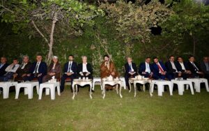 جانب من زيارة رئيس تحالف قوى الدولة الوطنية السيد عمار الحكيم لمحافظة أربيل، عاصمة إقليم كوردستان