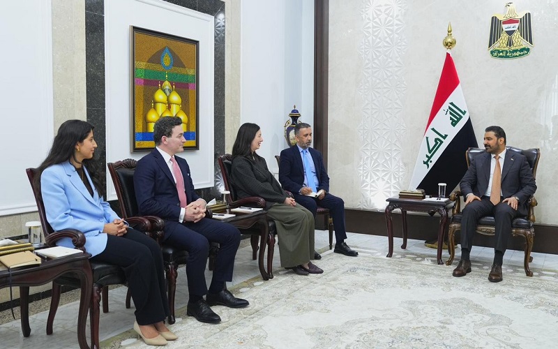 رئيس الوزراء العراقي علي فالح الزيدي يستقبل اليوم الأربعاء، وفد معهد المجلس الأمريكي الأطلسي