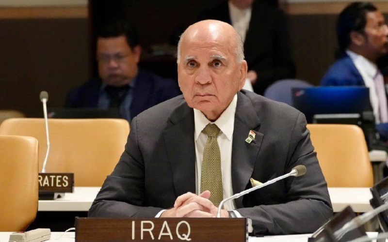 وزير الخارجية العراقي فؤاد حسين