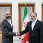 رئيس الاتحاد الوطني الكوردستاني بافل طالباني يلتقي وزير الخارجية الإيراني عباس عراقجي في العاصمة طهران