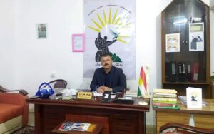 رئيس منظمة اتحاد رجال كوردستان برهان علي فرج