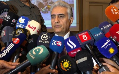 وزير داخلية إقليم كوردستان ريبر أحمد