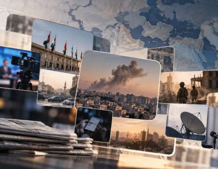 الأخبار المتضاربة في وسائل الإعلام وتأثيرها على سكان الشرق الأوسط