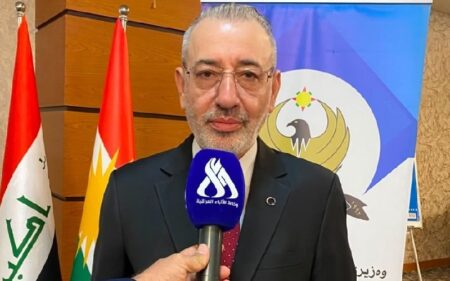 وزير شؤون المكونات في حكومة إقليم كوردستان أيدن معروف