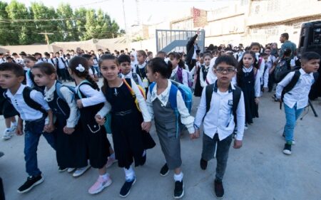 صورة من إحدى المدارس في العراق