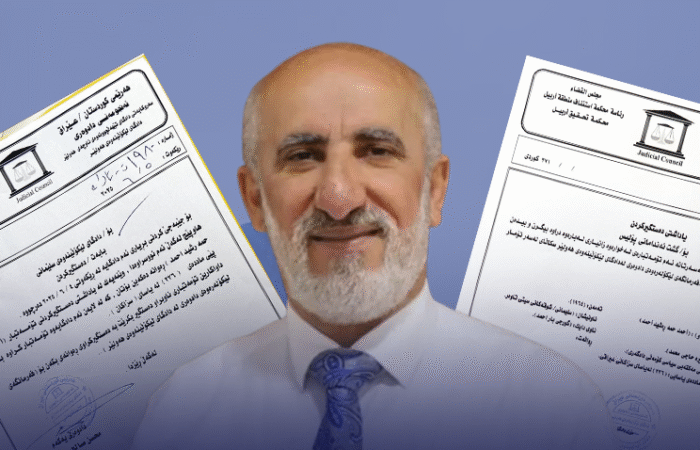ئەحمەد حاجی ڕەشید نەیتوانی بچێتە هەولێر