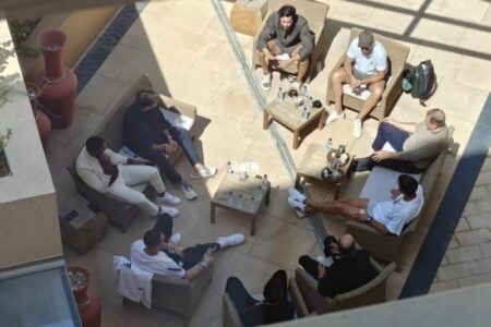 ڕۆناڵدۆ و جۆکۆڤیچ لە ڕیاز