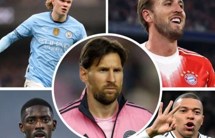 مێسی، ئمباپێ و هالاند