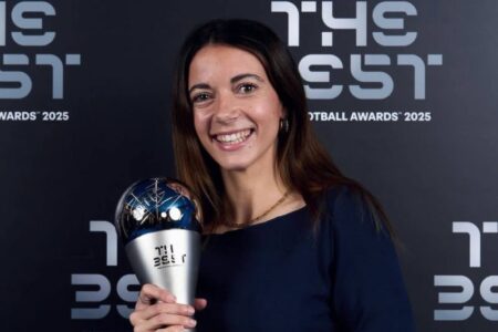 دابەشکردنی خەڵاتی فیفا بۆ خانمان